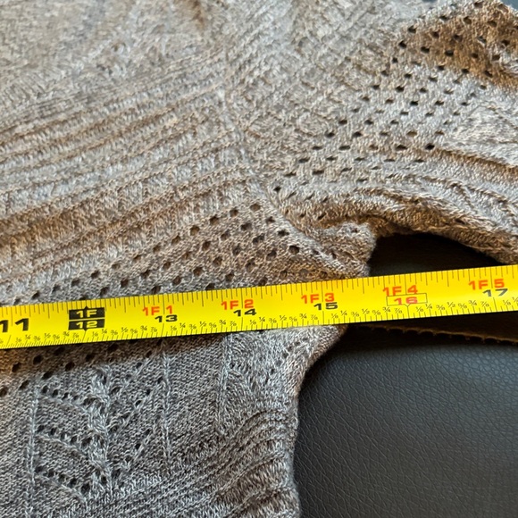 American Eagle Outfitters Gray Knit Long Sleeve Dress size small - Picture 10 of 14